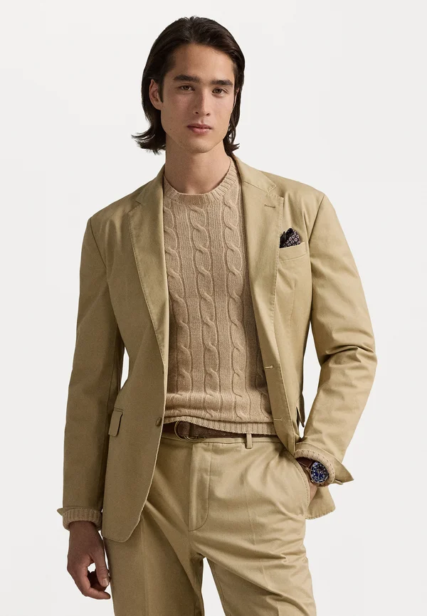 POLO UNCONSTRUCTED MODERN SUIT JACKET - Sakko - monument tan