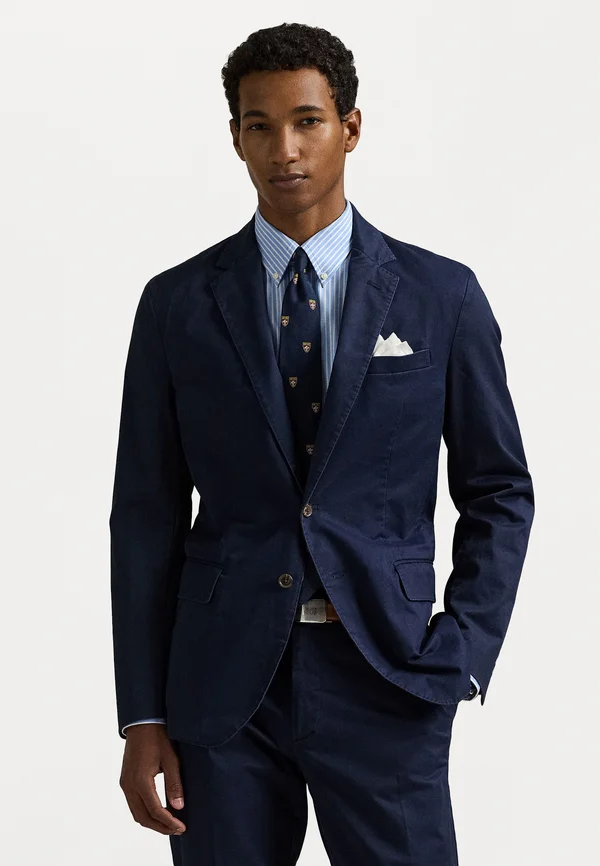POLO UNCONSTRUCTED MODERN SUIT JACKET - Sakko - nautical ink