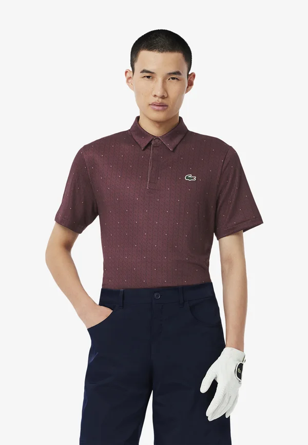 Poloshirt - bordeaux bleu marine ie