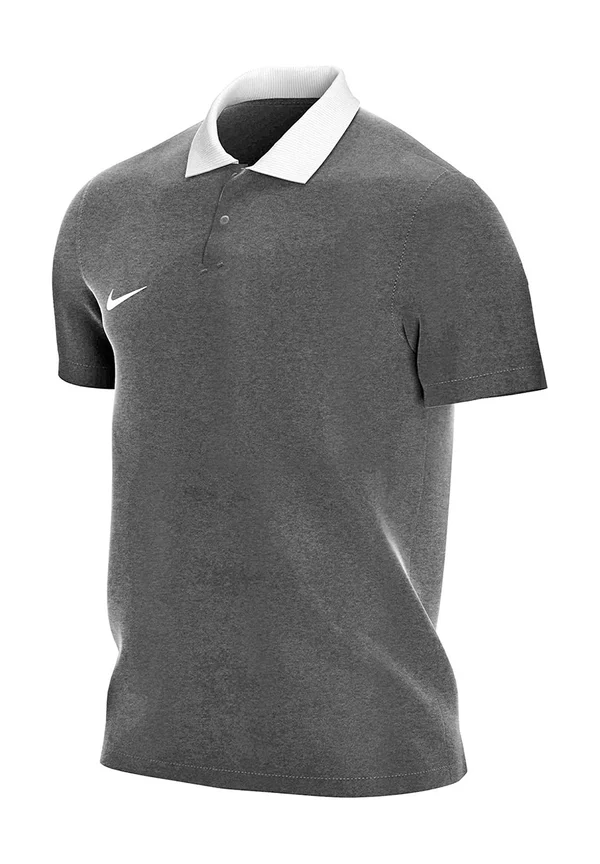 Poloshirt - charcoal/white