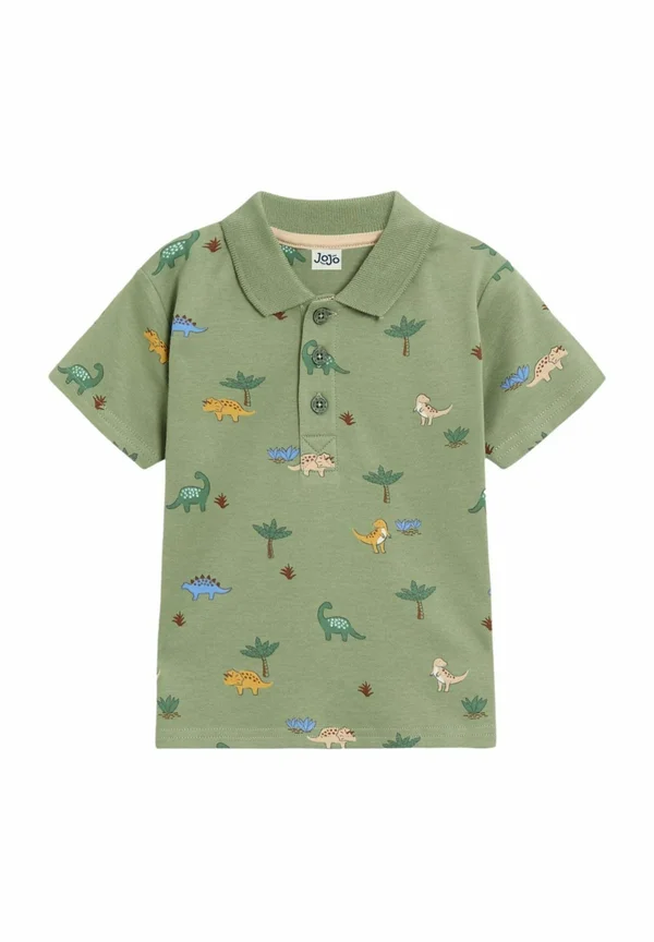 Poloshirt - green dino