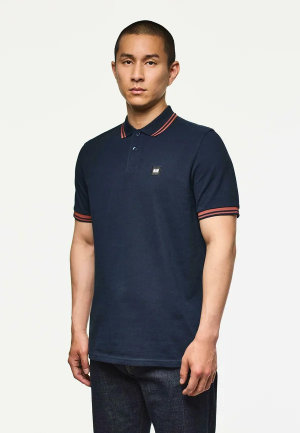 Poloshirt - navy clay