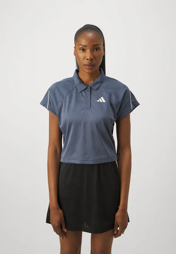 Poloshirt - preloved ink/off white