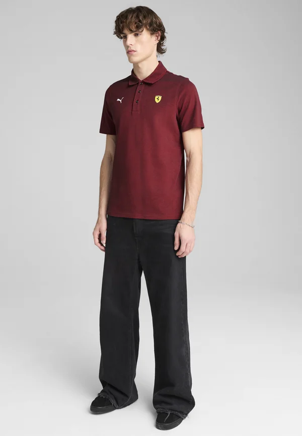 Poloshirt - rosso corsa