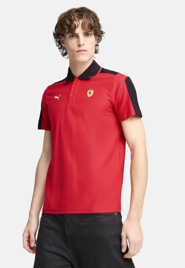 Poloshirt - rosso corsa