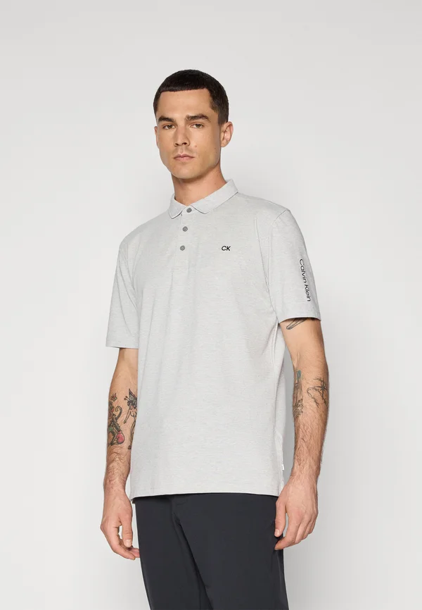 Poloshirt - silver-coloured