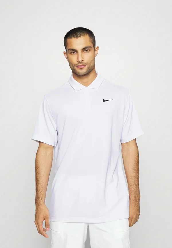 Poloshirt - white/black