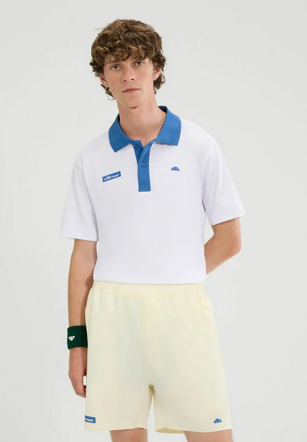 Poloshirt - white/blue