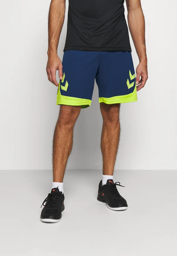 POLY - Kurze Sporthose - dark denim