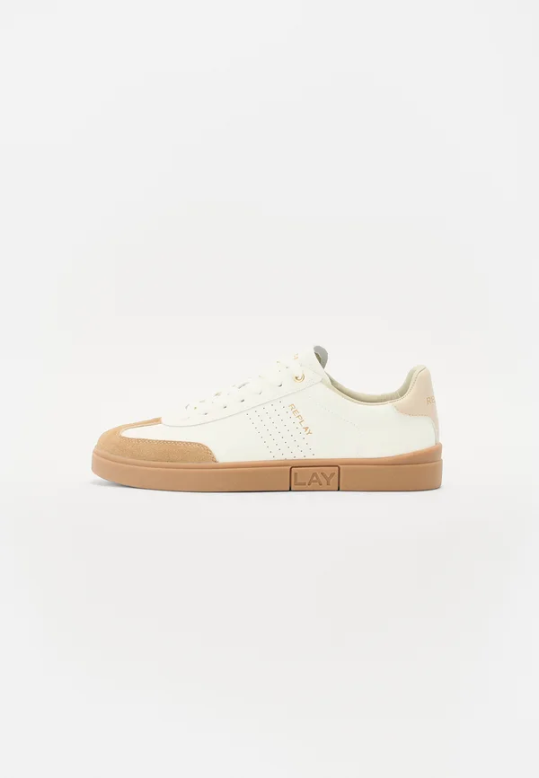 POLYS SCENT - Sneaker low - off white/pecan