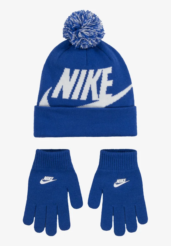 POM BEANIE GLOVE SET - Fingerhandschuh - game royal