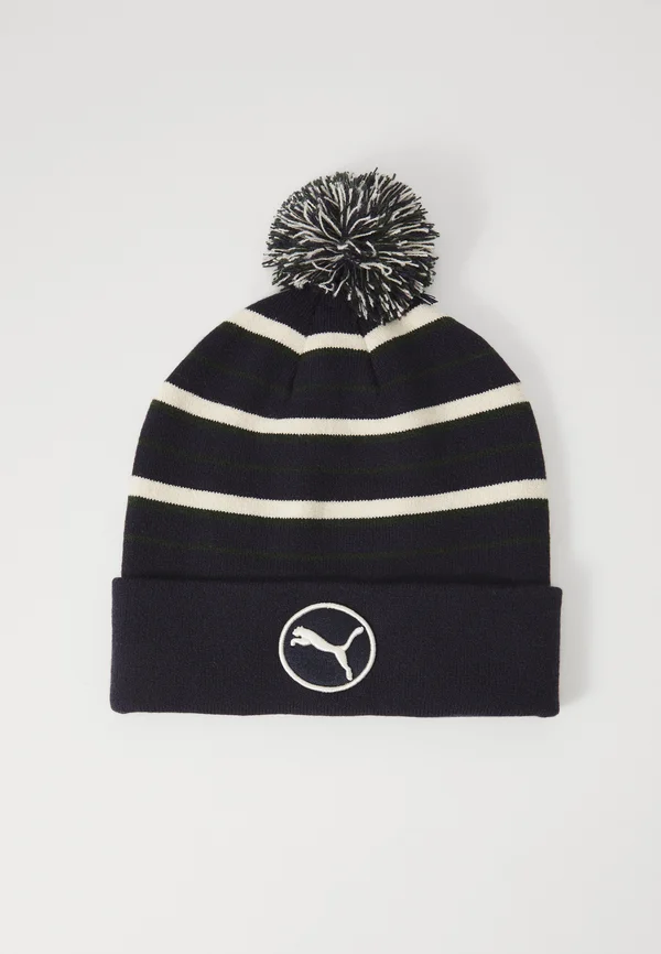 POM BEANIE - Mütze - deep navy/alpine snow