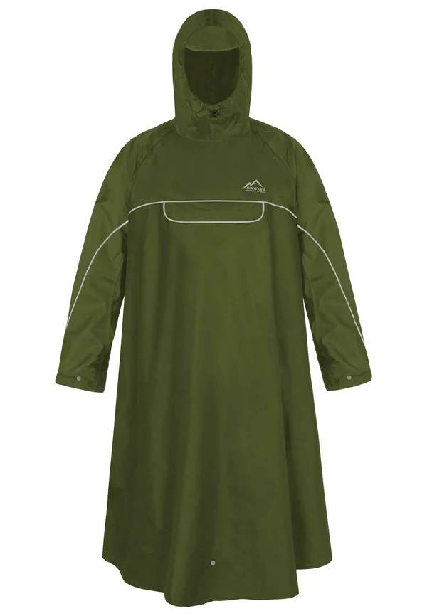 PONCHO - Parka - oliv