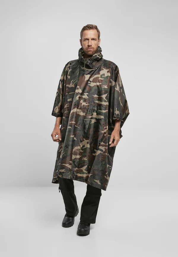 PONCHO - Regenjacke / wasserabweisende Jacke - woodland