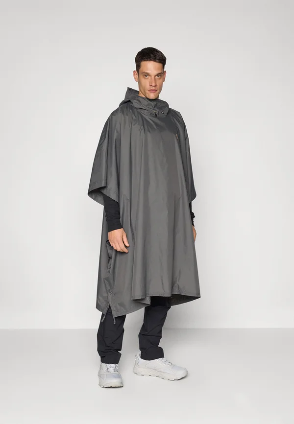 PONCHO UNISEX - Regenjacke / wasserabweisende Jacke - graphite