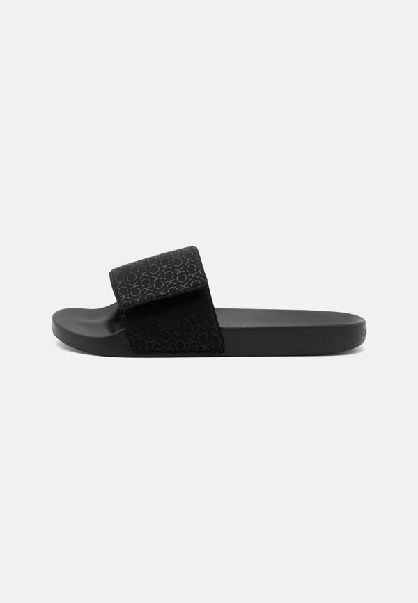 POOL SLIDE - Pantolette flach - black