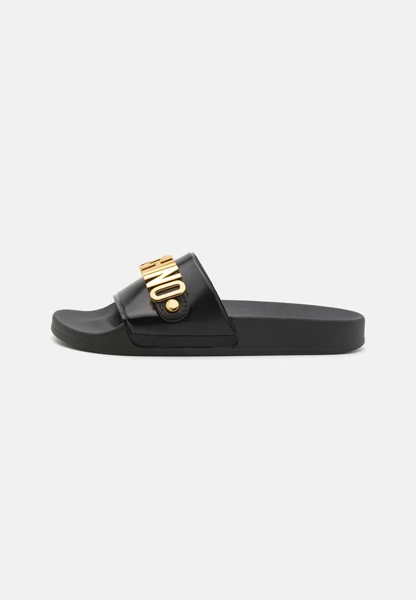 POOL SLIDE - Pantolette flach - nero