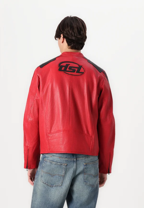 POP - Lederjacke - red