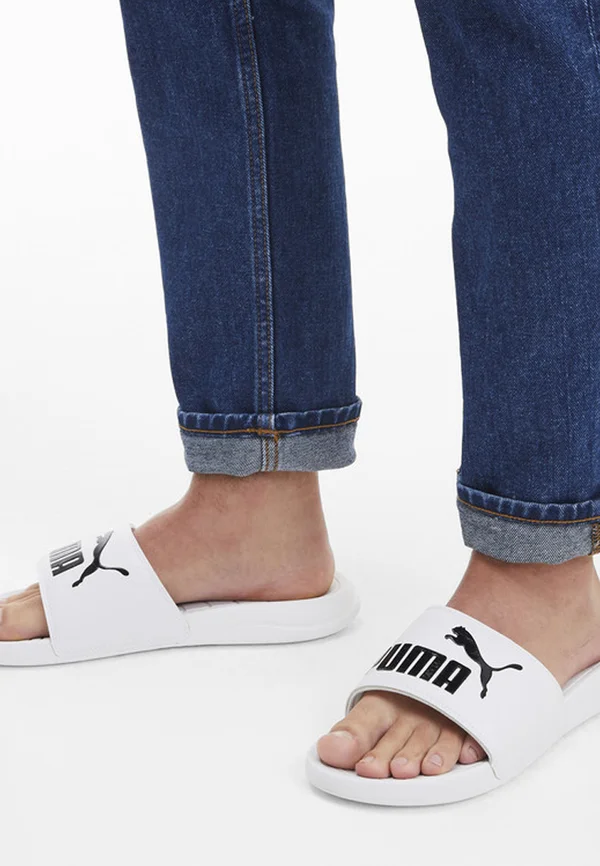 POPCAT UNISEX - Badesandale - white