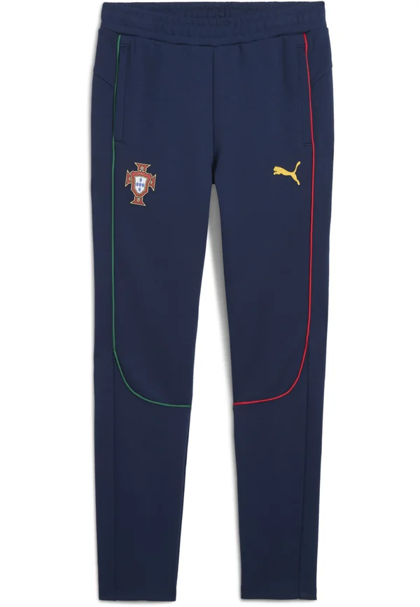 PORTUGAL CASUALS - Jogginghose - persian blue-sunny yellow