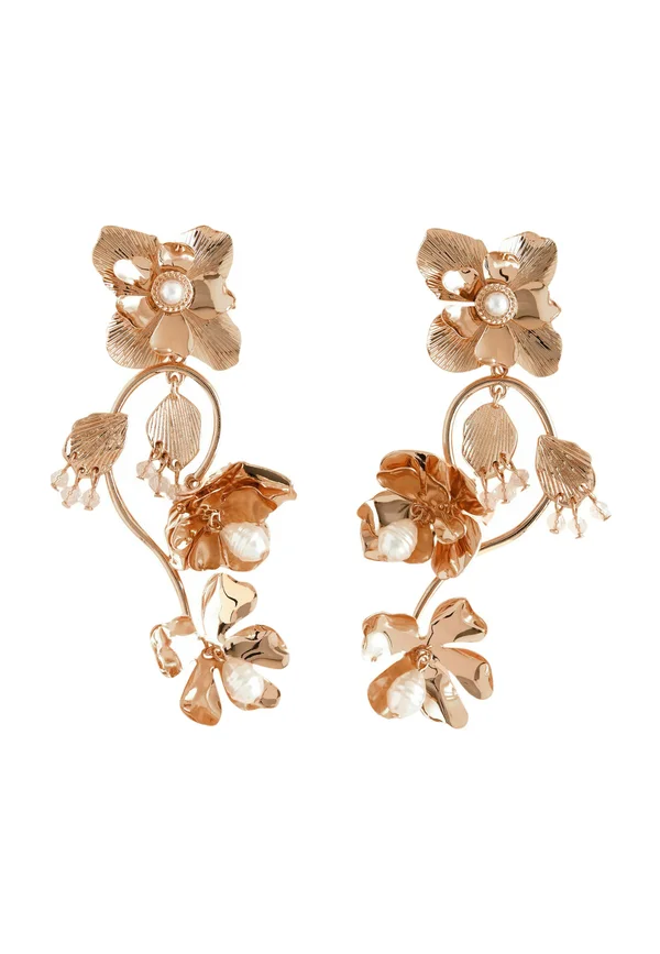 POSEY FLORAL STATEMENT DROP  - Ohrringe - gold tone