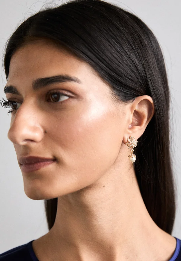 POST DROP - Ohrringe - gold-coloured