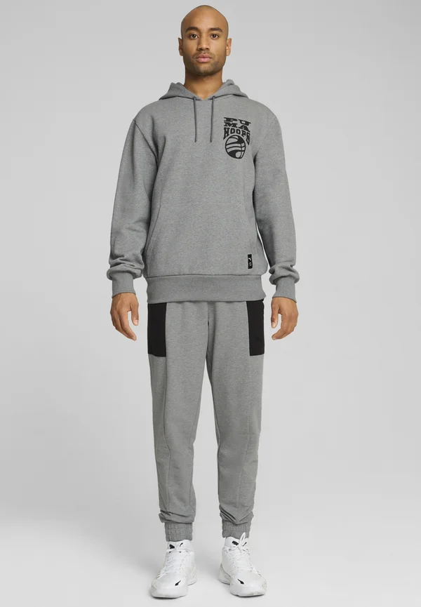 POSTERIZE 2.0 - Kapuzenpullover - medium gray heather black