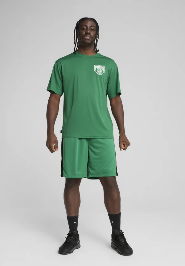 POSTERIZE BASKETBALL - T-Shirt print - archive green