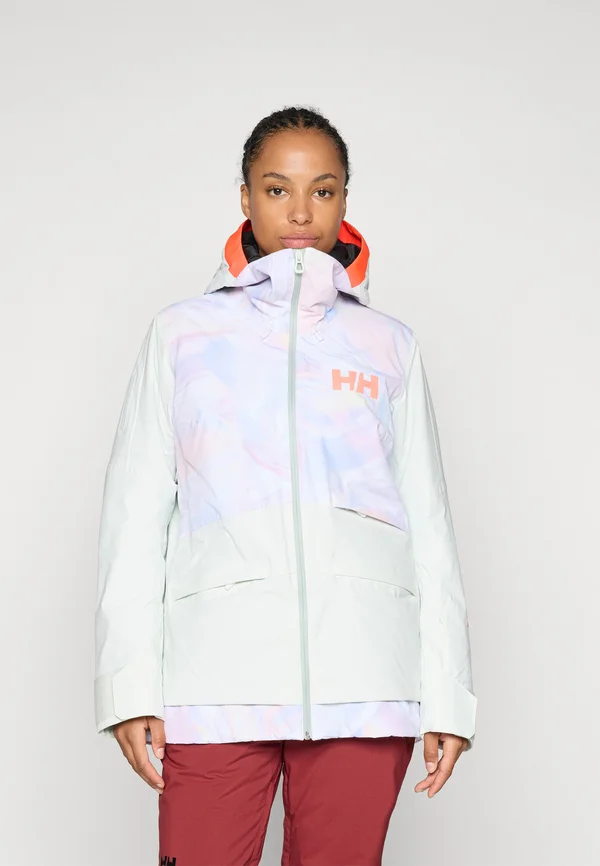 POWCHASER JACKET - Skijacke - off-white/multi-coloured
