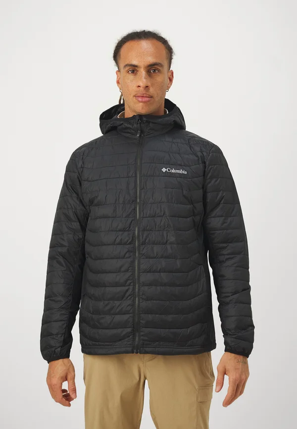 POWDER PASS™ HYBRID HOODED JACKET - Outdoorjacke - black