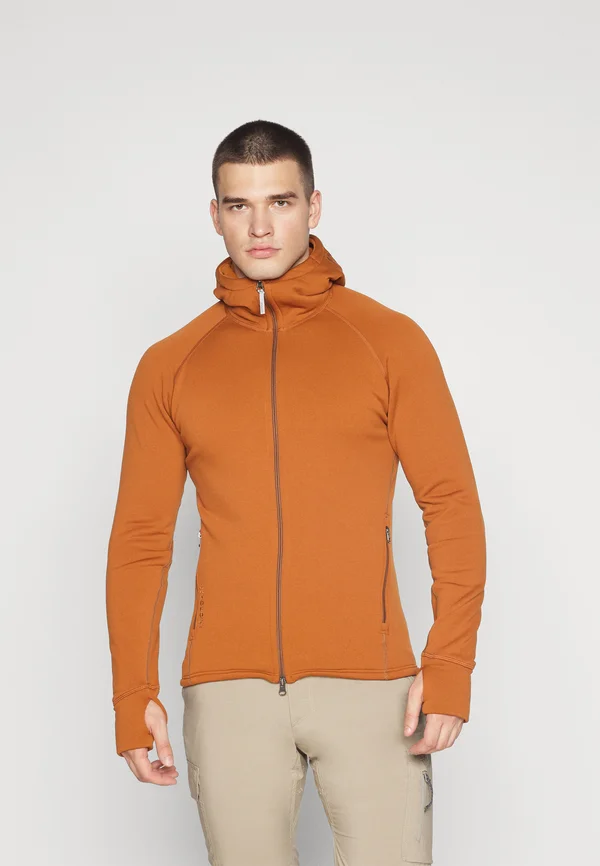 POWER - Fleecejacke - cinnamon brown