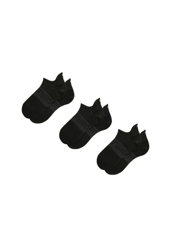 POWER STRIDE 3 PAIR - Füßlinge - black