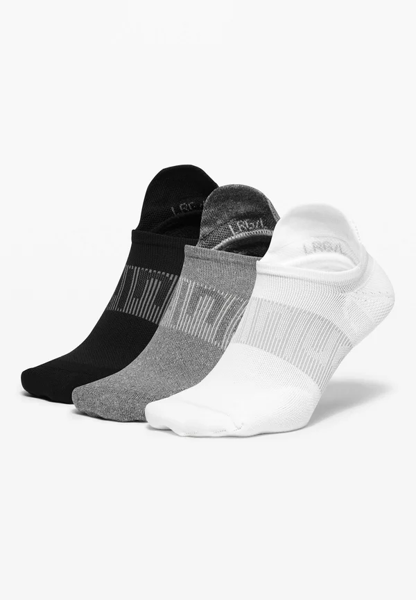 POWER STRIDE TAB 3 PACK - Füßlinge - white heather grey black