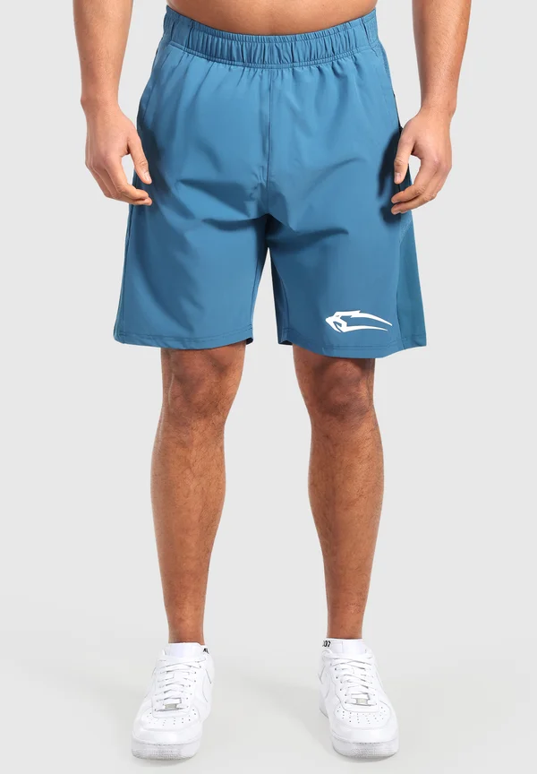 POWERFIT TRIPLE - Kurze Sporthose - blau