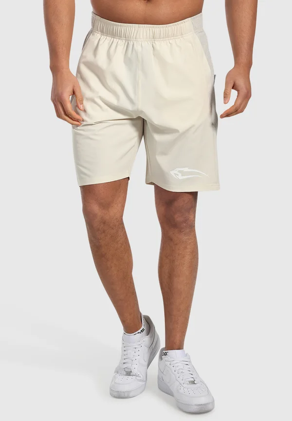 POWERFIT TRIPLE - Kurze Sporthose - creme