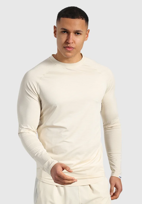POWERFIT TRIPLE - Langarmshirt - creme