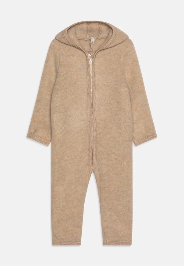 PRAM SUIT UNISEX - Jumpsuit - camel melange