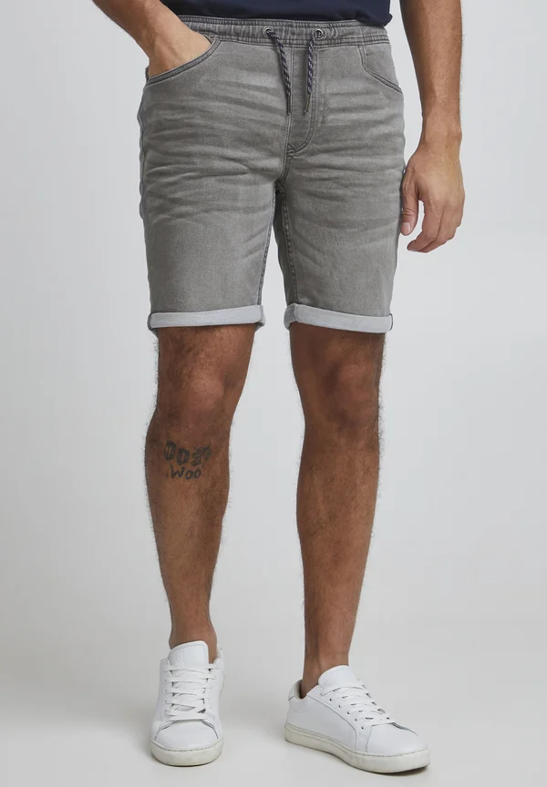 PRBARNE - Jeans Shorts - denim grey