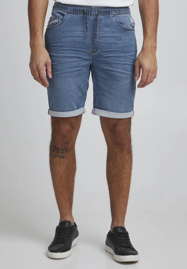 PRBARNE - Jeans Shorts - denim middle blue
