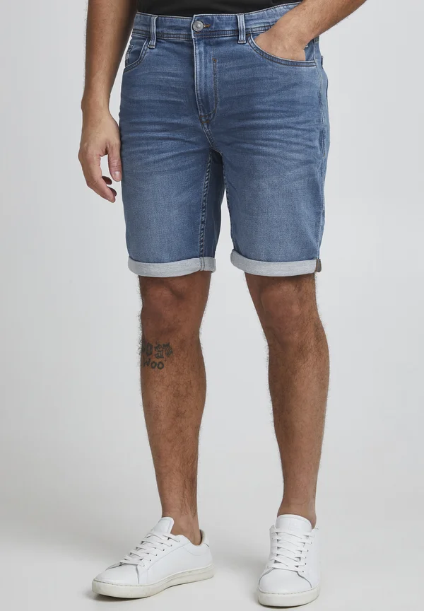 PRBERND - Jeans Shorts - denim middle blue