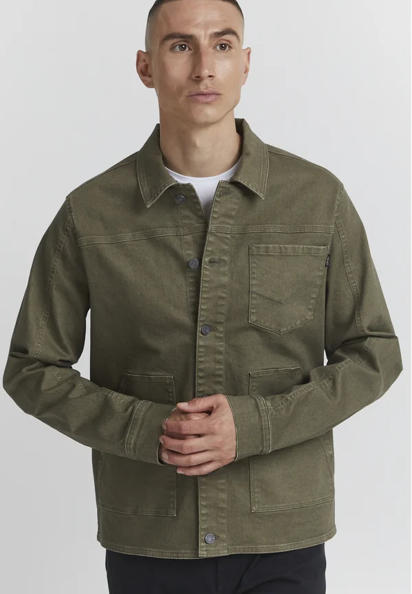 PRDetrik - Jeansjacke - olive night