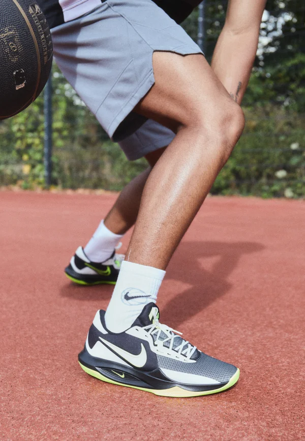 PRECISION 6 - Basketballschuh - black/volt/sail