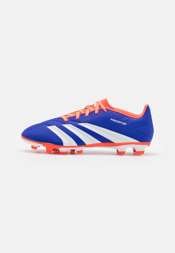 PREDATOR CLUB FXG - Fußballschuh Nocken - lucid blue/footwear white/solar red