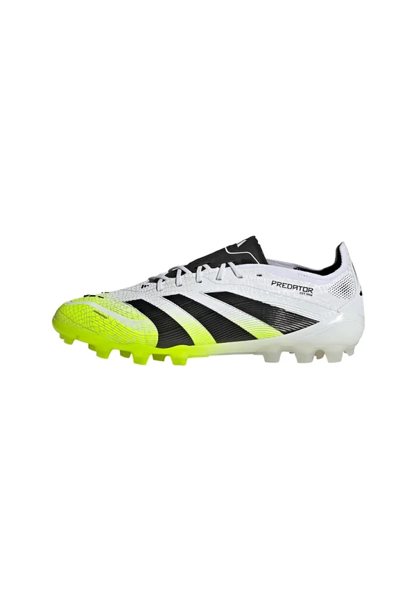 PREDATOR ELITE 2G/3G ARTIFICIAL GROUND FOOTBALL BOOTS - Fußballschuhe Kunstrasen - cloud white   core black   lucid lemon