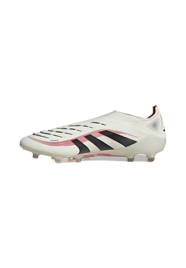 PREDATOR ELITE LACELESS ARTIFICIAL GRASS - Fußballschuh Nocken - off white   core black   pure ruby
