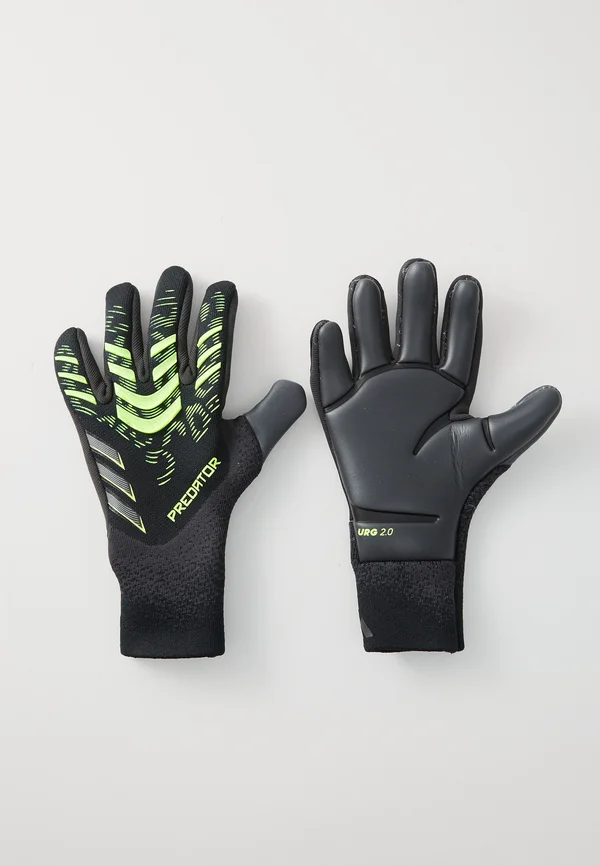 PREDATOR GLOVE PRO - Torwarthandschuh - black/carbon/lucid lemon