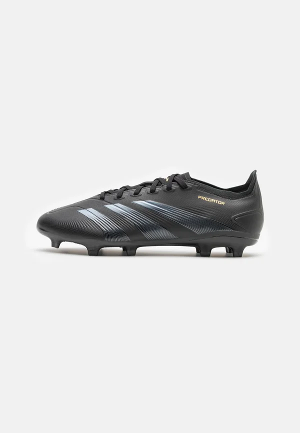 PREDATOR LEAGUE FIRM GROUND - Fußballschuh Nocken - core black/carbon/gold metallic