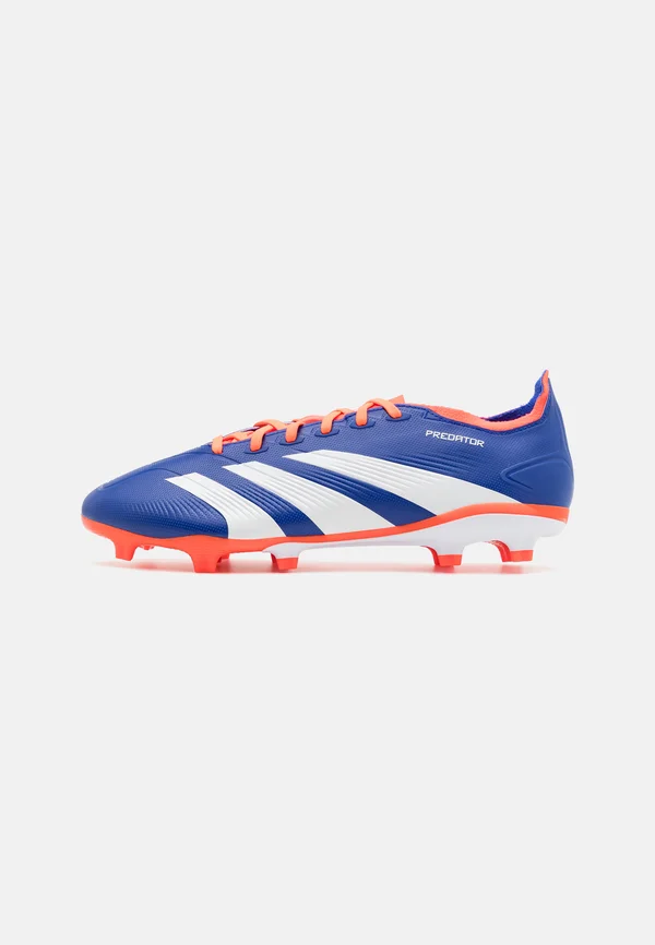 PREDATOR LEAGUE FIRM GROUND - Fußballschuh Nocken - lucid blue/footwear white/solar red