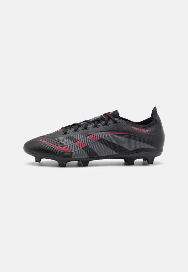 PREDATOR LEAGUE FIRM/MULTI-GROUND - Fußballschuh Nocken - core black/grey four/lucid red
