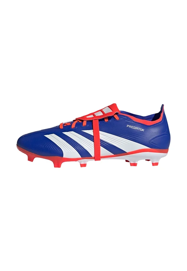PREDATOR LEAGUE FT FG - Fußballschuh Nocken - lucid blue   cloud white   solar red